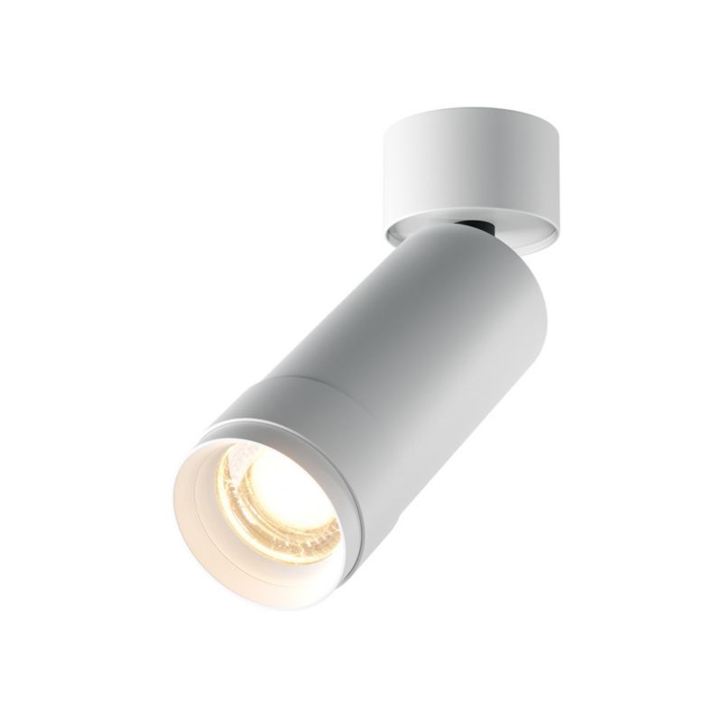 Lampa sufitowa Maytoni Focus Zoom biała LED 12W 3000K 850lm wym: 16,4 x 5,2 x 5,2 cm - 1 szt.