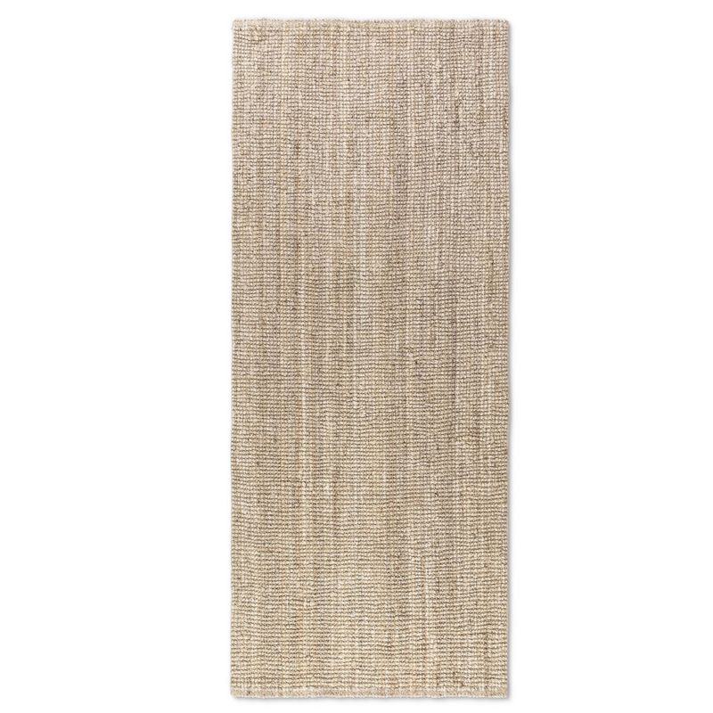 Dywan z juty 80x200 cm Solea Bucle e-floor naturalny jutowy kremowy 1 szt