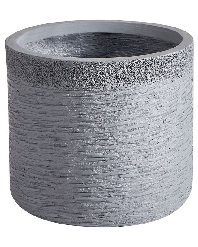 Doniczka Samos Ceramika 26 cm Szary 1 szt.