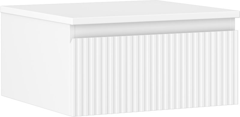 Szafka łazienkowa podumywalkowa Mexen Rivel biała mat 50x46 cm 1 szuflada 1 szt.