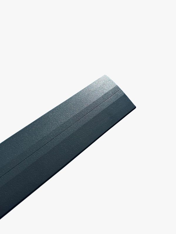 Profil górny TECH-PLAST aluminiowy łączący do poliwęglanu RAL 7016 (antracyt) 4,00m - 9 szt.