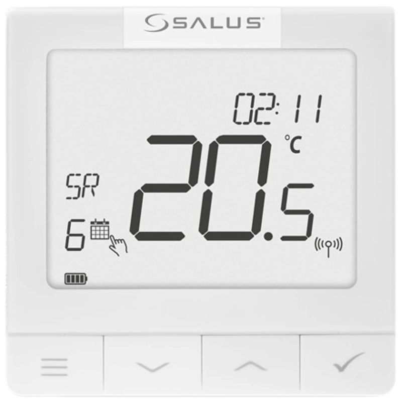 Regulator temperatury Salus OpenTherm bezprzewodowy, tygodniowy z wbudowanym akumulatorem 1 szt.
