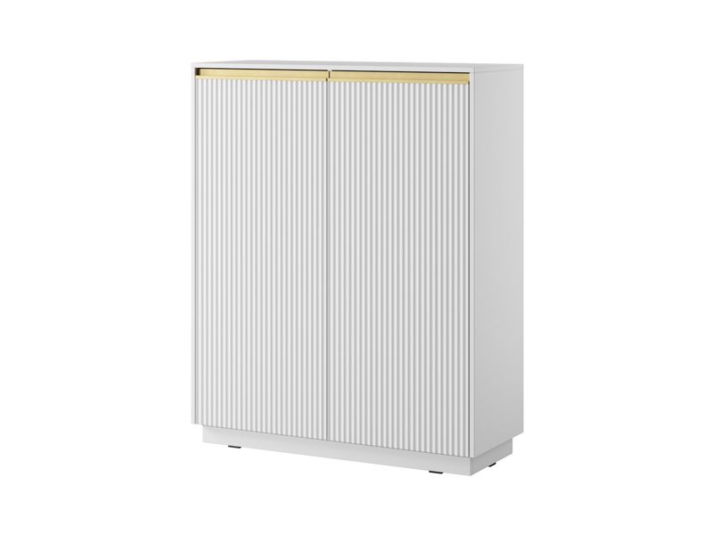 Komoda dwudrzwiowa Bettso Roy 104 cm wysoka biały 1szt.