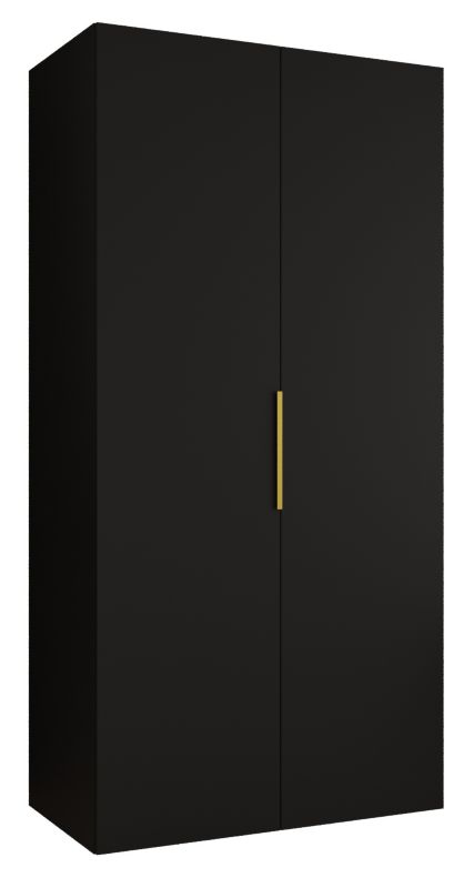 Szafa uchylna Abiks MARBELLA 1 100 wys 202 cm Czarny + Złoty 1 szt