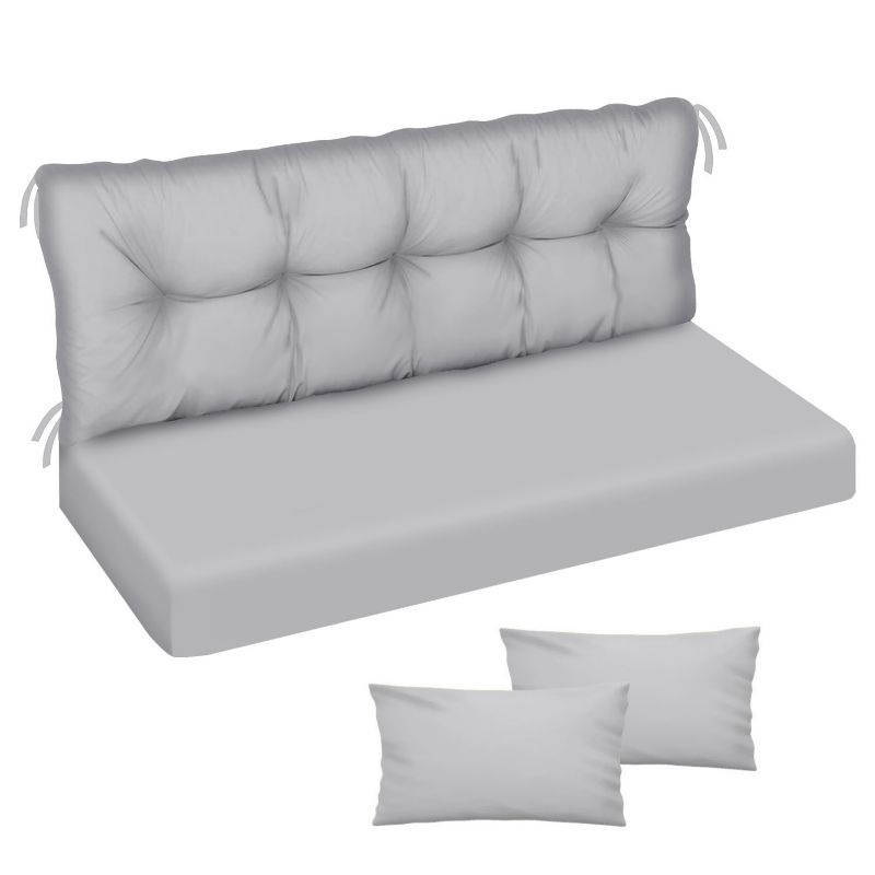 Poduszka materac na huśtawkę Classic FEROCITY Szary 100x50x50 1 szt.