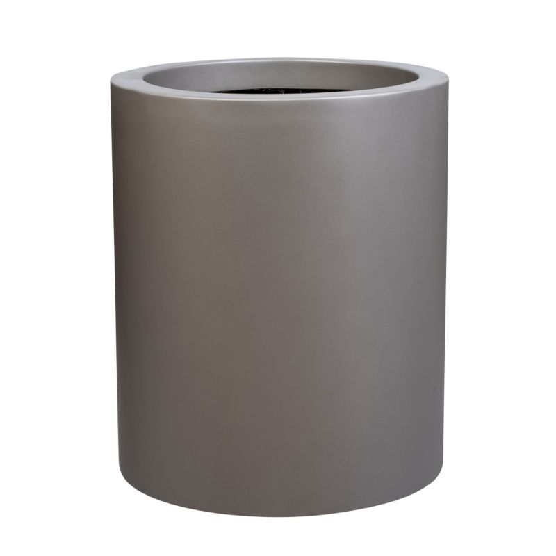 Doniczka Zadora Do Domu Ogrodu Z Włókna SzklanegoSzary Mat 1 szt