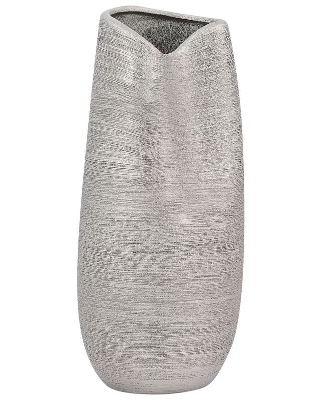 Wazon dekoracyjny Derbe Ceramika Srebrny 1 szt.