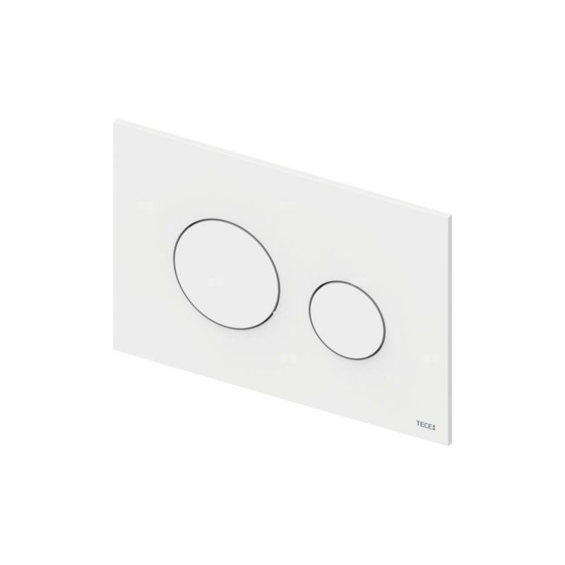 Przycisk spłukujący Tece Loop biały 2-funkcyjny ultra płaski do WC 1 szt.