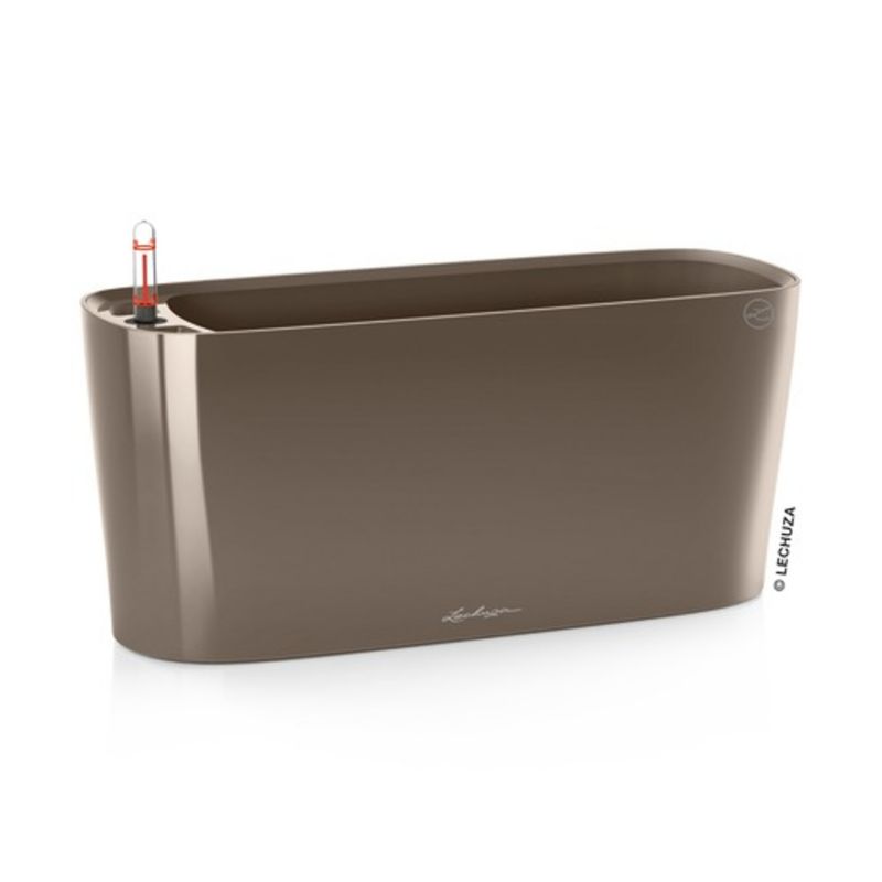 Doniczka Lechuza Do Domu Ogrodu DELTA Muszkatołowy Brąz 1 szt