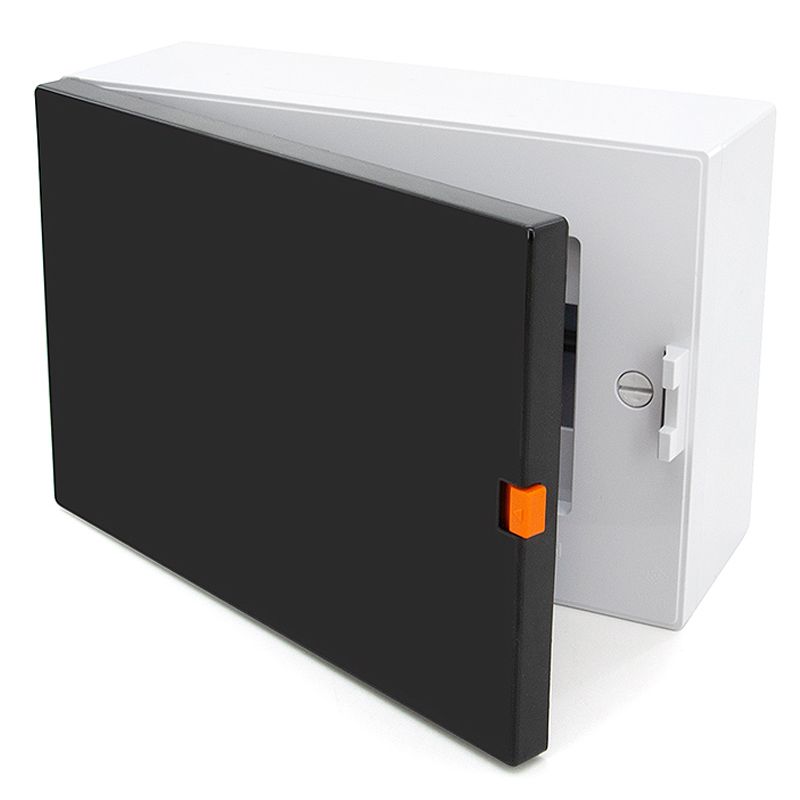 Rozdzielnica 9-modułowa IP40 NILSON 32881009, obudowa ABS natynkowa z poziomnicą i szyną montażową TH, 1 szt.