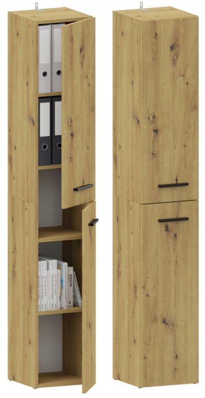 Regał Matkam biurowy bodo DUAL R30 2D ufc dąb artisan 1 szt.