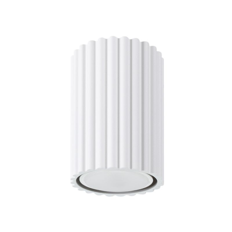 Oprawa sufitowa Sollux Lighting Karbon biały 1 x GU10 x 10W IP20 wym: 10 x 6,5 x 6,5 cm - 1 szt.
