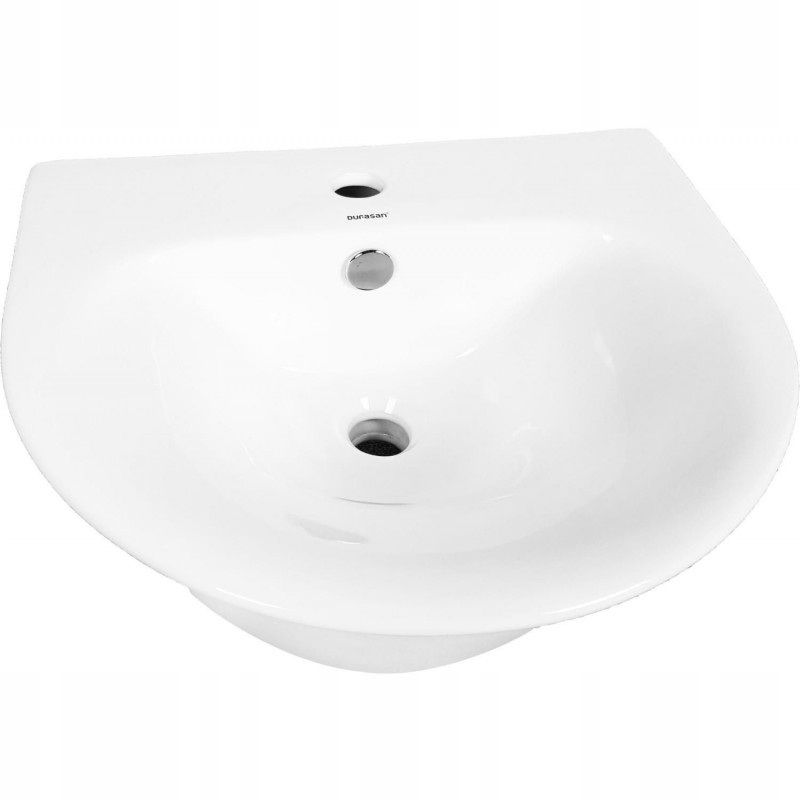 Umywalka Podwieszana Durasan Fantasy Biała 30,5x47,5x42 cm 1 szt.