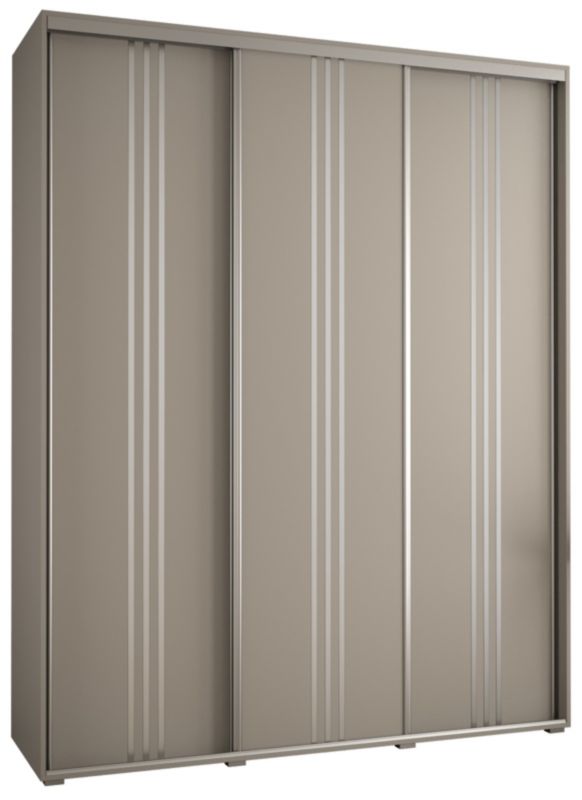 Szafa przesuwna Abiks 45 wysoka Dakota 6 200 kaszmir+kaszmir+srebr 1 szt