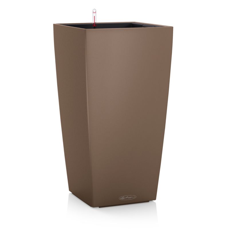 Doniczka Lechuza Do Domu Ogrodu CUBICO 22 Muszkatołowy Brąz 1 szt