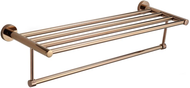 Półka na ręczniki Mexen Remo różowe złoto 60 cm 5 szt.