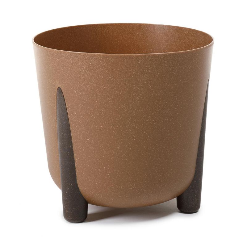 Donica HowHomely Tworzywo ECO Brązowa 25cm