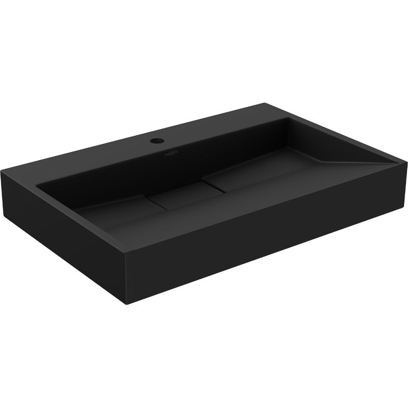 Umywalka nablatowa Mexen Ava czarna 70 x 46 cm 1 szt.