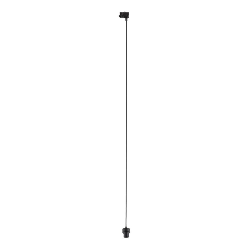 Lampa wisząca na szynoprzewód TK-Lighting Tracer Trójobwodowy Black 1 Zawieszenie E27 1,5M - 1szt.