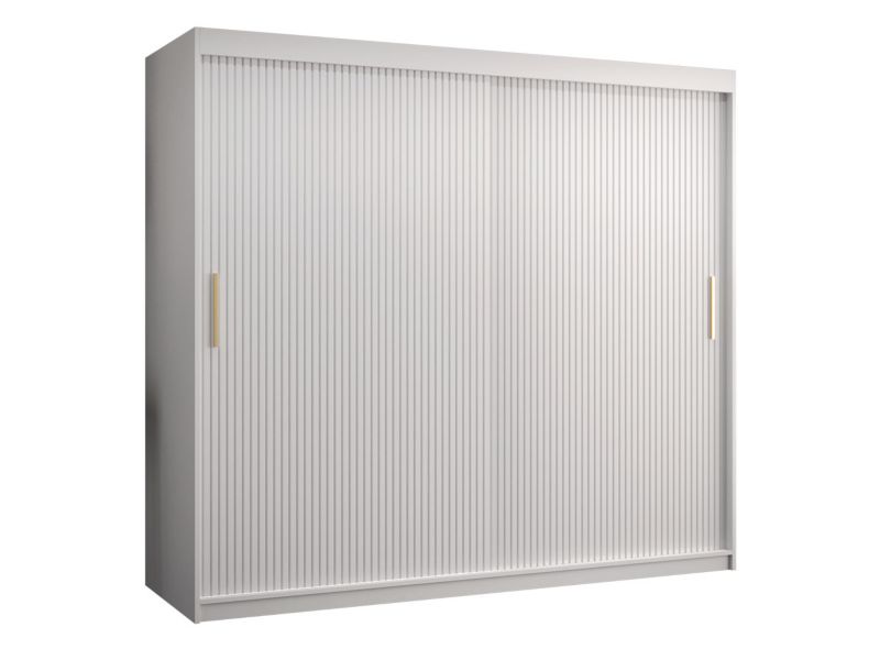 Szafa przesuwna MIRJAN 24 Riflo Slim 1 200 biały 1 szt.