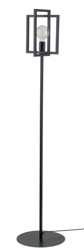 Lampa podłogowa stojąca Sigma Lighting Eden czarna 1 x E27 x 20W wym: 161 x 35 x 35 cm - 1 szt.