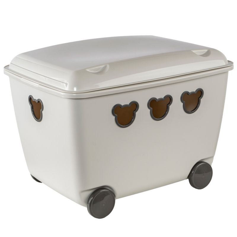 Pojemnik EDANTI Plastikowy Na Zabawki Na Kółkach Kosz Skrzynia 55 L 1 szt.