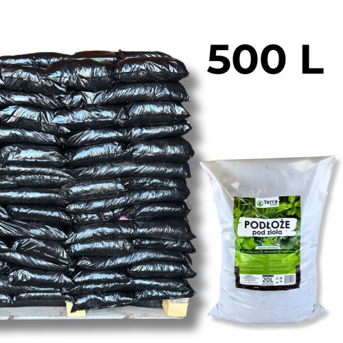 Podłoże pod zioła 500l Terra Feniks (paleta 25 worków x 20l)