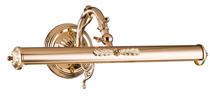 Kinkiet ścienny Maytoni Picasso mosiężno-złoty galeryjka 2 x E14 x 25W IP20 wym: 17,1 x 44,5 x 20,9 cm - 1 szt.