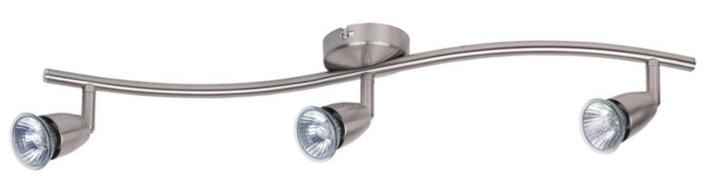 Spot oprawa sufitowa Rabalux Norman chrom satyna 3 x GU10 x 50W IP20 wym: 13 x 60 x 8 cm - 1 szt.