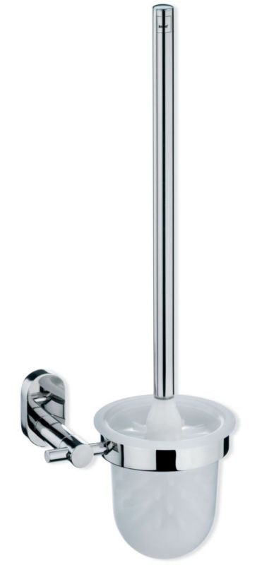 Szczotka WC Kela Lucido Stal nierdzewna, wymienna główka, montaż dowolny, 1 szt.