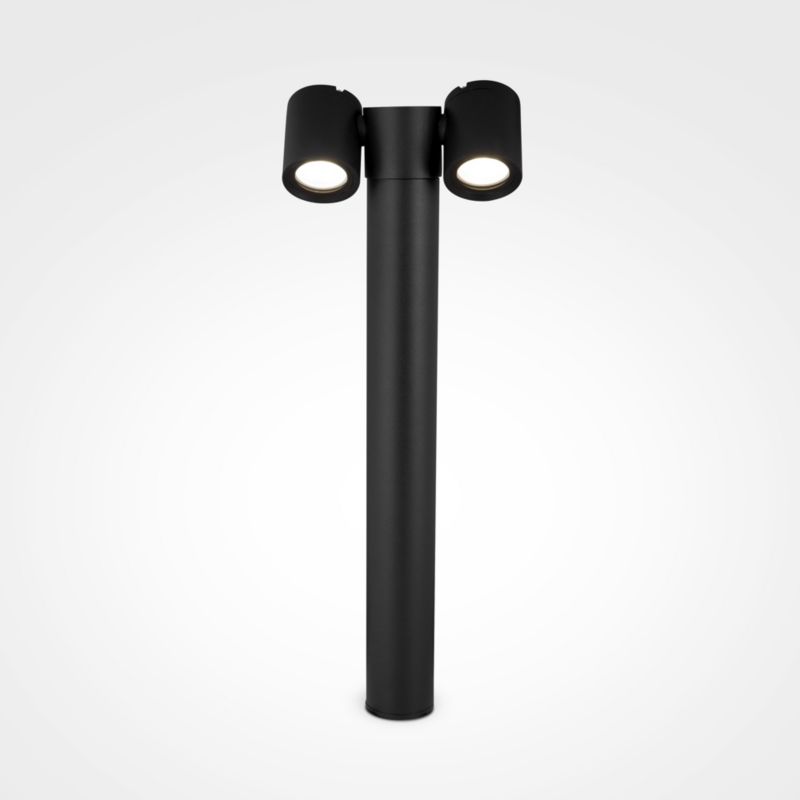 Lampa ogrodowa stojąca Maytoni Wall Street czarna 2 x GU10 x 50W IP54 wym: 55 x 20,5 x 6,5 cm - 1 szt.