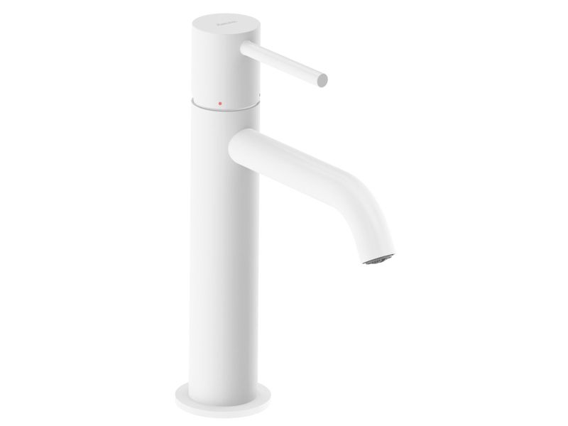 Bateria umywalkowa Ravak stojąca Espirit ES 012.00WV 190 mm bez korka, biały mat 1 szt