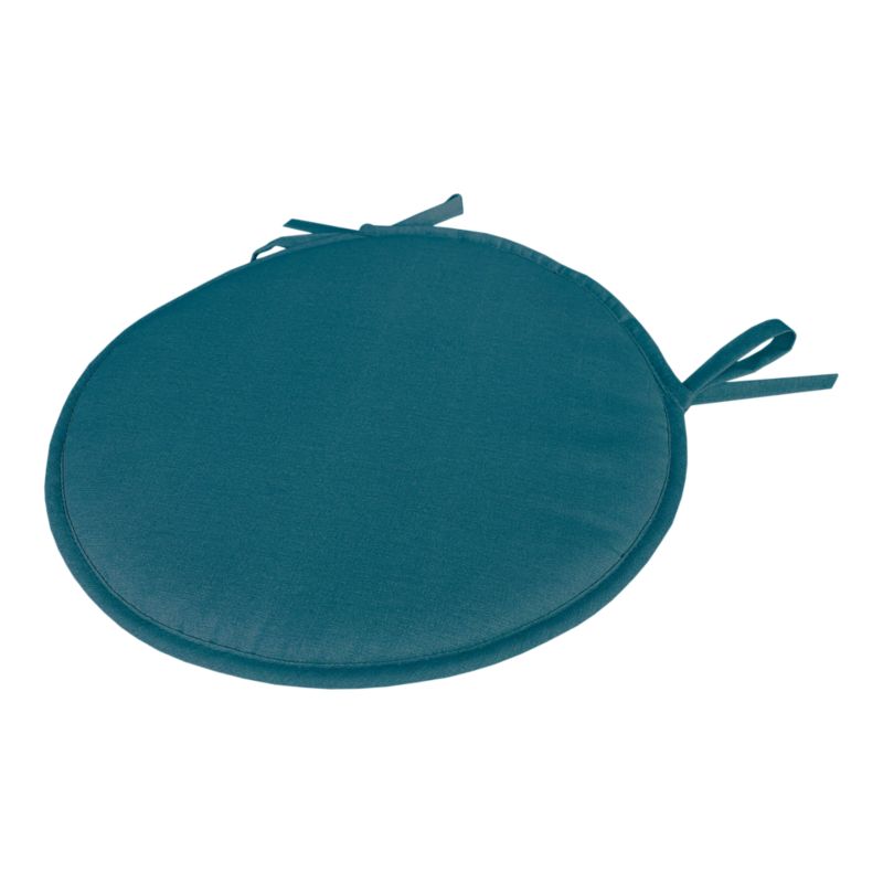 Poduszka Coco okrągła niebieska