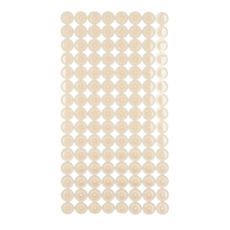 Mata Łazienkowa Berilo Antypoślizgowa Beżowa 68X36 Cm 1Szt.