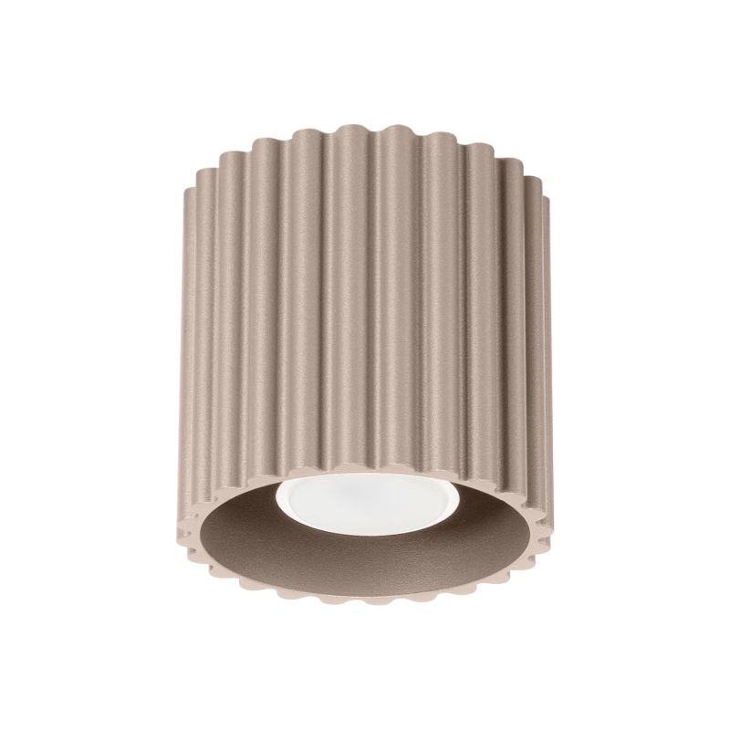 Plafon Sollux Lighting AURA 1 taupe GU10 1 szt.