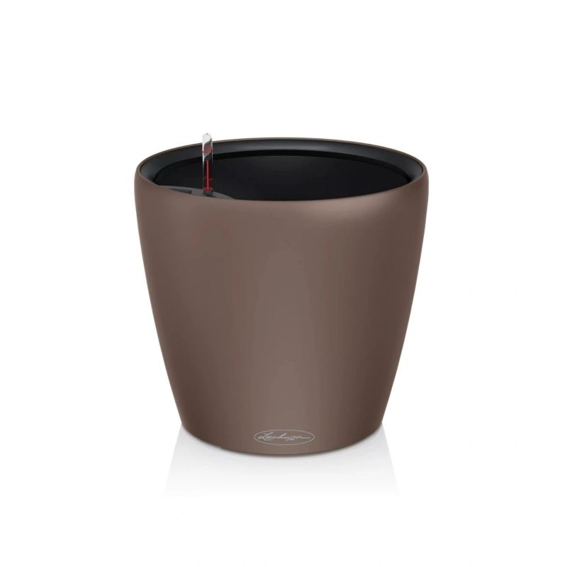 Doniczka Lechuza Do Domu Na Taras CLASSICO Color LS 21 muszkatołowy brąz 1 szt