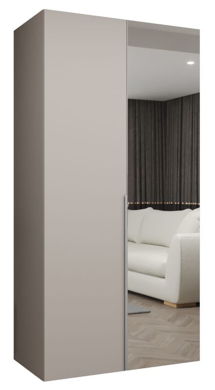 Szafa uchylna otwierana ALICANTE 2 100 wys 202 cm Kaszmir + Kaszmir 1 szt