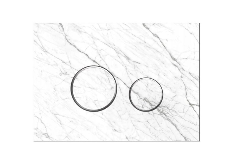 Przycisk WC spłukujący Ravak Vicus kwarcowy biały 1 szt