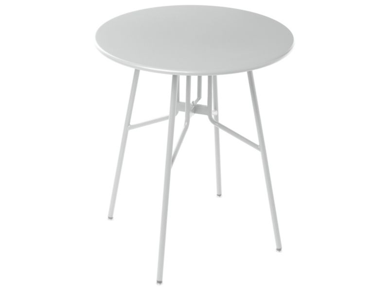 Stolik bistro Taltal 64 cm Metal Szary 1 szt.