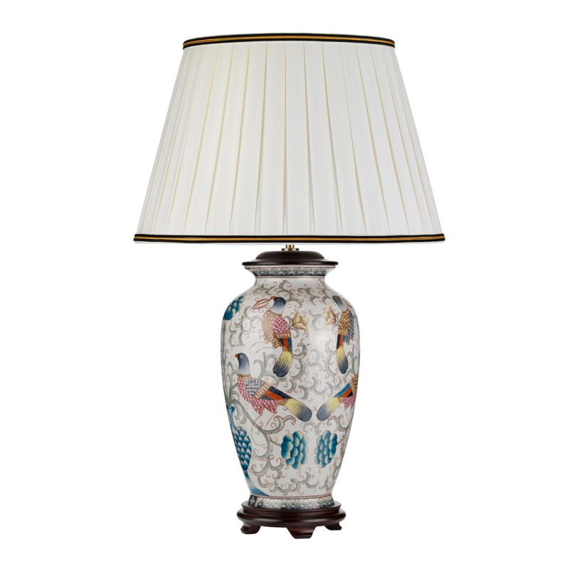 Lampka stołowa Designer's Lightbox Ping multikolor 1 x E27 x 60W IP20 wym: 72 x 46 x 19 cm ceramika - 1 szt.