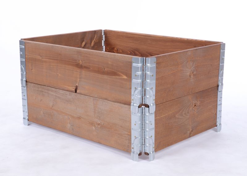 Skrzynia na warzywa MODO24 40x60x80 cm impregnowane brązowe drewno 1 szt.