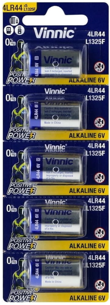 VINNIC Bateria L1325 6V 4LR44 L1325 op-5 - Henryx24