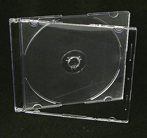 Pudełko SLIM CD/DVD 5,2mm Clear/Mat - Henryx24