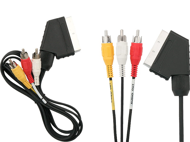 Kabel EURO-4xRCA(chinch) 1,5m 9923# 2631# - Henryx24