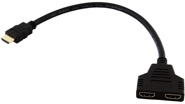 HDMI rozdzielacz na 2 porty AK316 - Henryx24