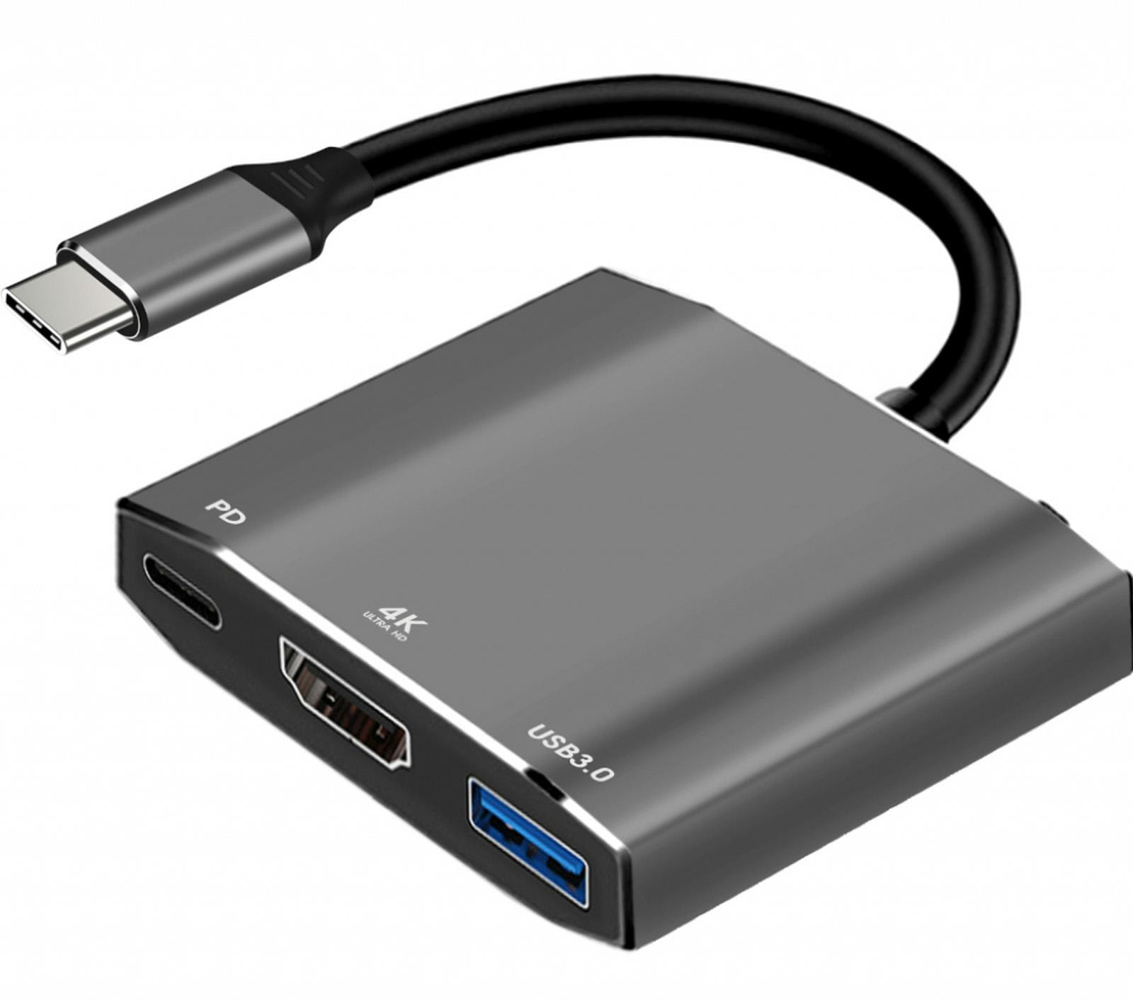 ART USBC na HDMI+USBC+USB OEM-C17 MULTIPORT - Henryx24