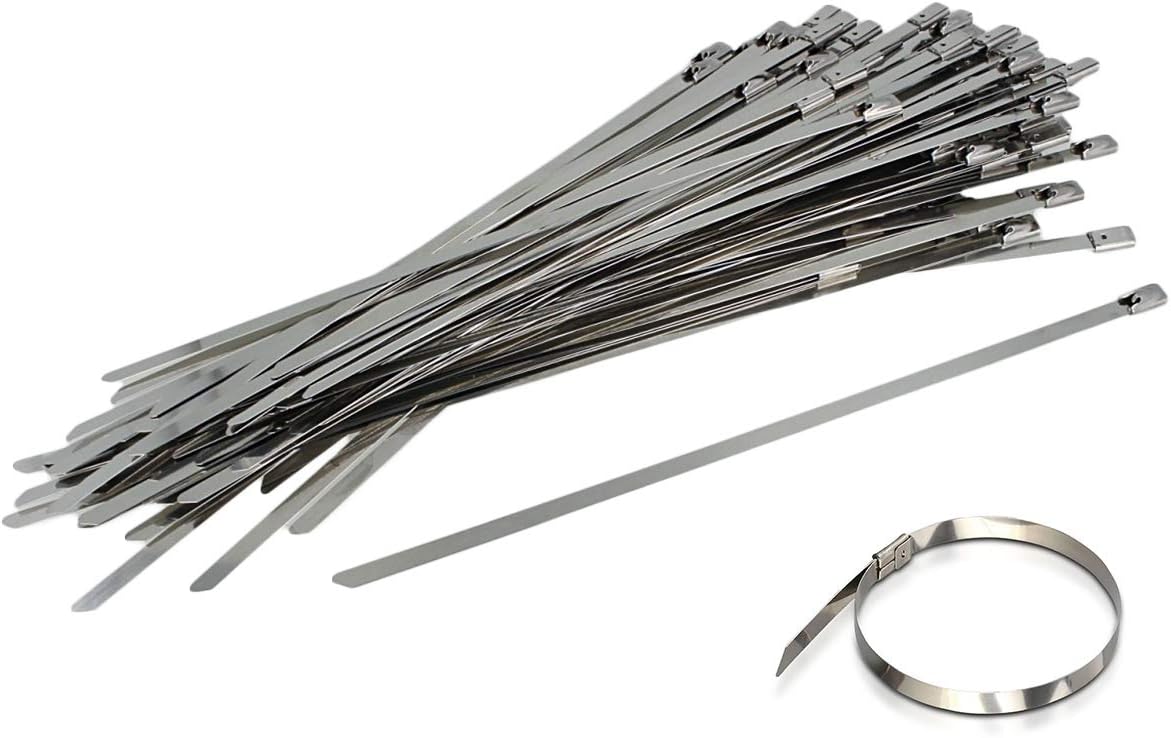 Opaski zaciskowe stalowe DA128B 15cm op-100 - Henryx24