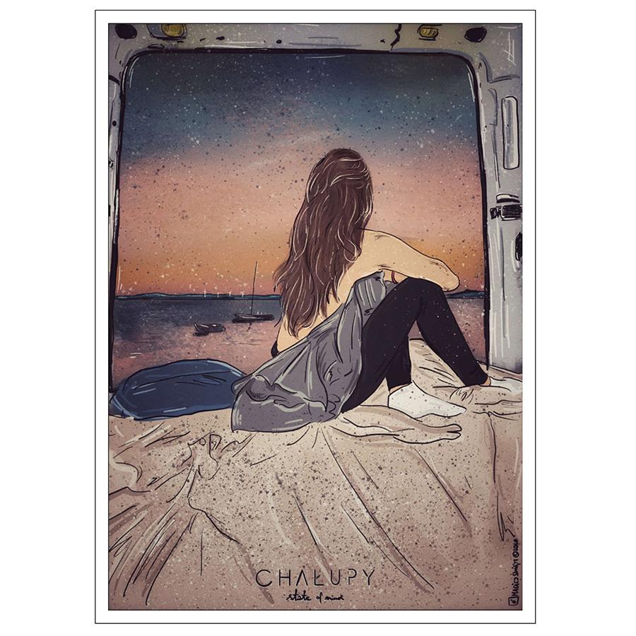 Plakat Chałupy – Camper Life