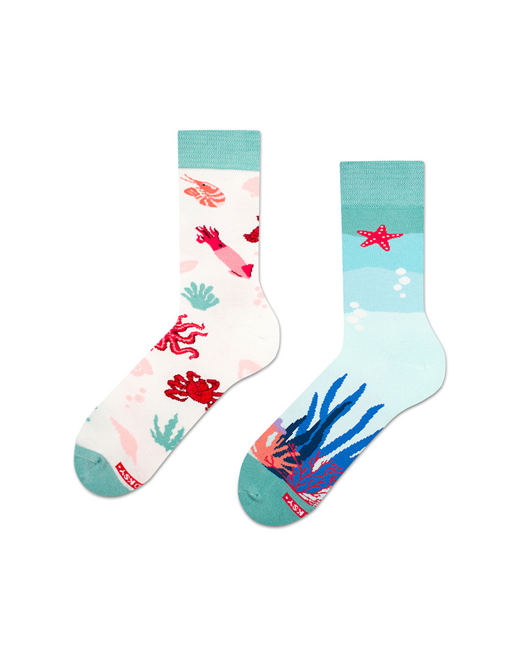 Skarpetki męskie długie | Skarby Morza | mixTURY | ZOOKSY