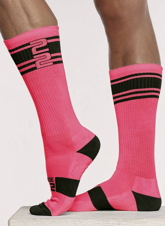 Skarpetki męskie | Active 8008 Pink | CODE22